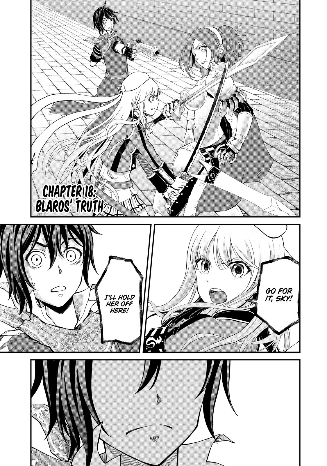 Saisoku Musou no B-kyuu Mahou Tsukai: Ippatsu Utareru Mae ni Senpatsu Uchikaesu! Chapter 18 page 1 - Chapter 18