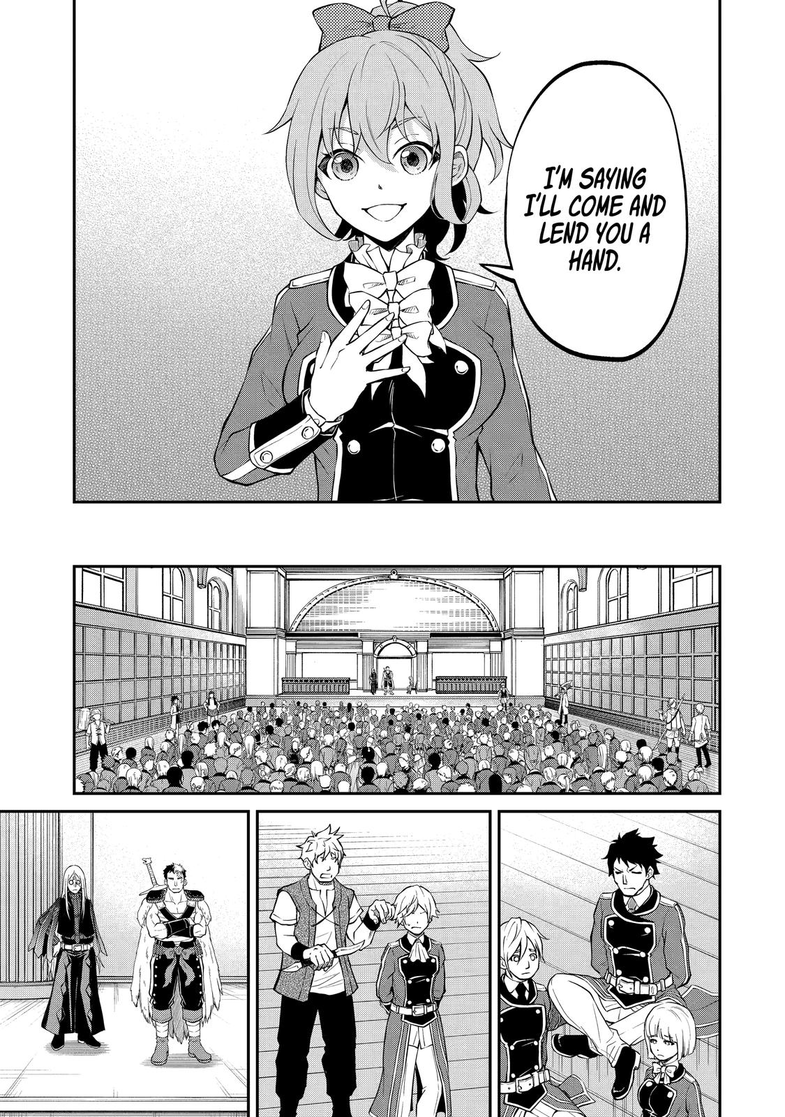 Saisoku Musou no B-kyuu Mahou Tsukai: Ippatsu Utareru Mae ni Senpatsu Uchikaesu! Chapter 18 page 11 - Chapter 18
