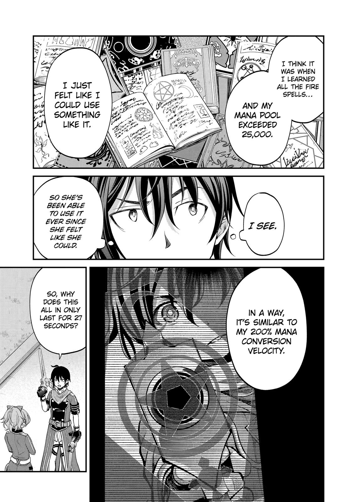 Saisoku Musou no B-kyuu Mahou Tsukai: Ippatsu Utareru Mae ni Senpatsu Uchikaesu! Chapter 19 page 26 - Chapter 19