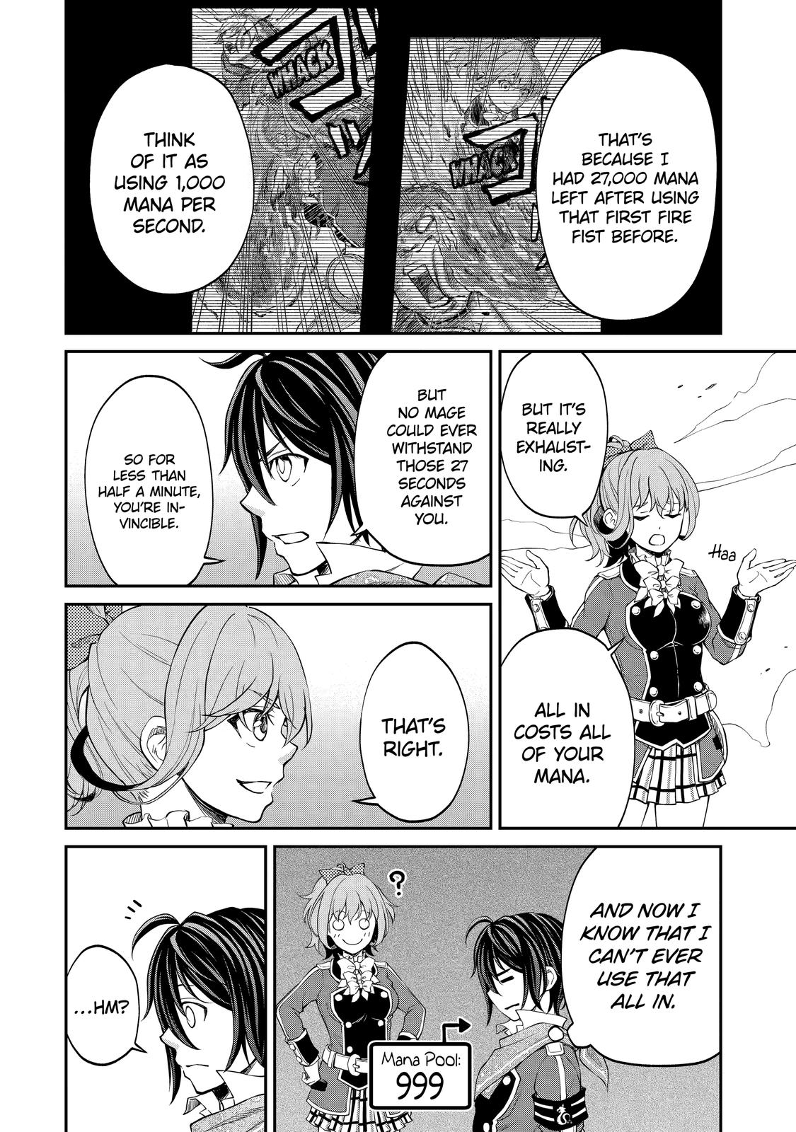 Saisoku Musou no B-kyuu Mahou Tsukai: Ippatsu Utareru Mae ni Senpatsu Uchikaesu! Chapter 19 page 27 - Chapter 19