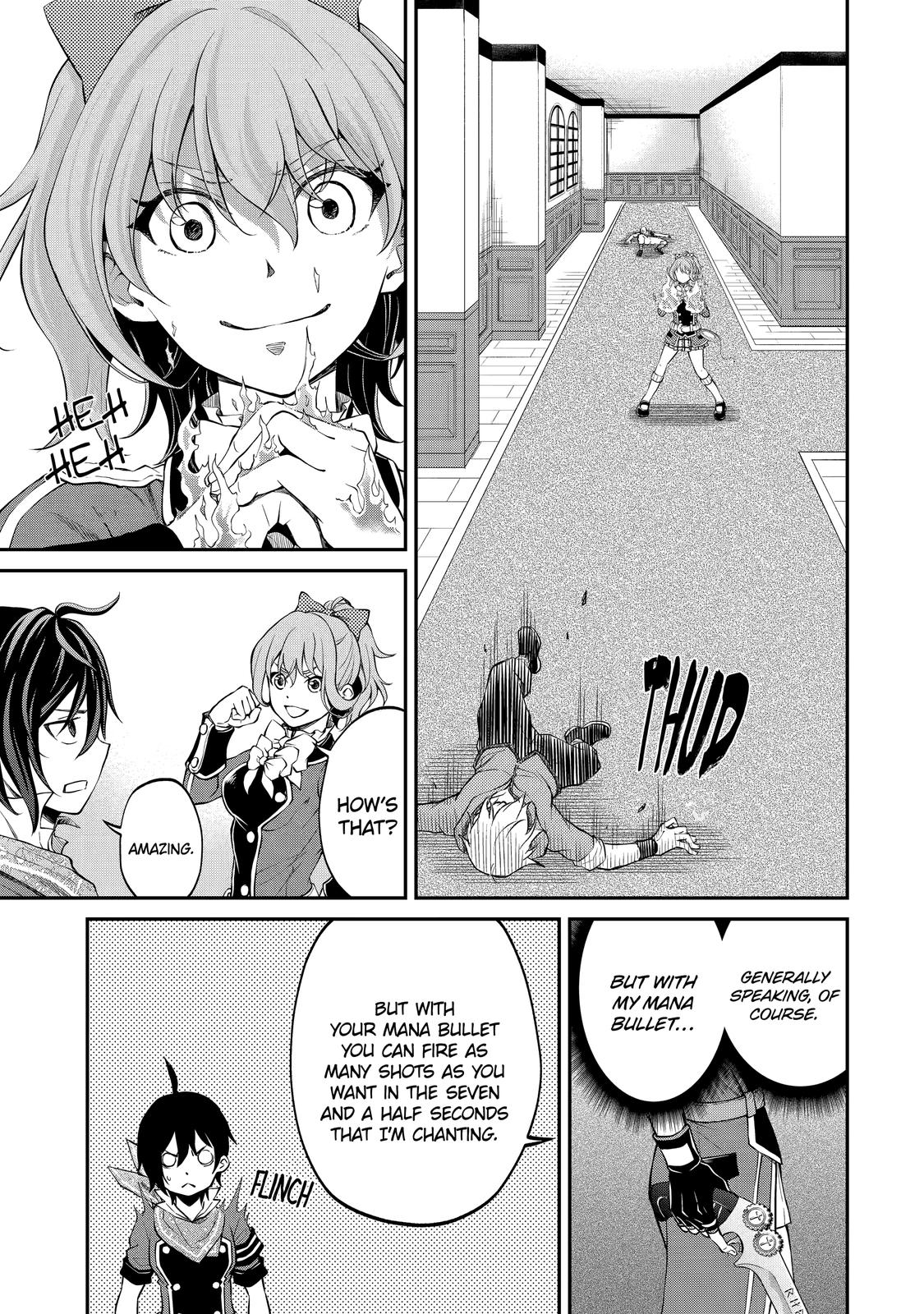 Saisoku Musou no B-kyuu Mahou Tsukai: Ippatsu Utareru Mae ni Senpatsu Uchikaesu! Chapter 19 page 5 - Chapter 19