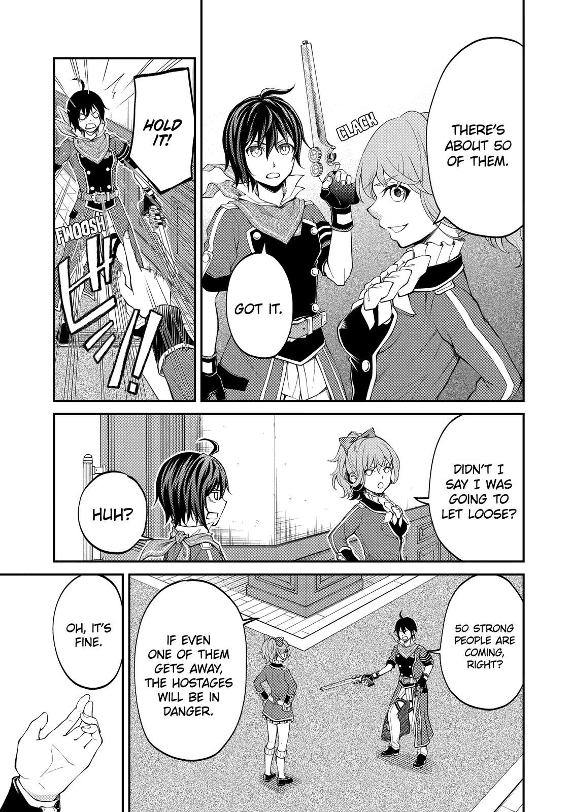 Saisoku Musou no B-kyuu Mahou Tsukai: Ippatsu Utareru Mae ni Senpatsu Uchikaesu! Chapter 19 page 9 - Chapter 19
