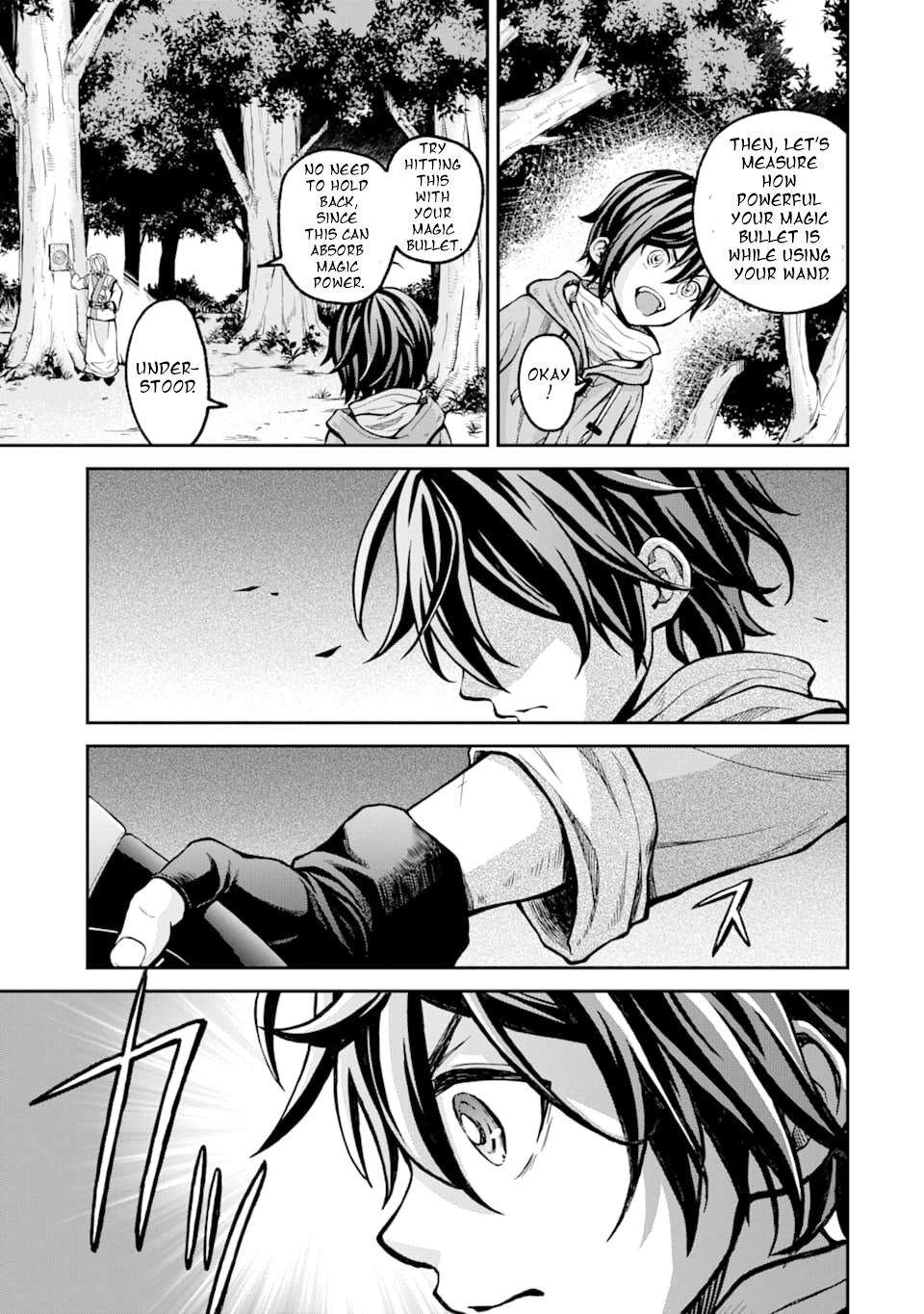 Saisoku Musou no B-kyuu Mahou Tsukai: Ippatsu Utareru Mae ni Senpatsu Uchikaesu! Chapter 2 page 12 - Chapter 2