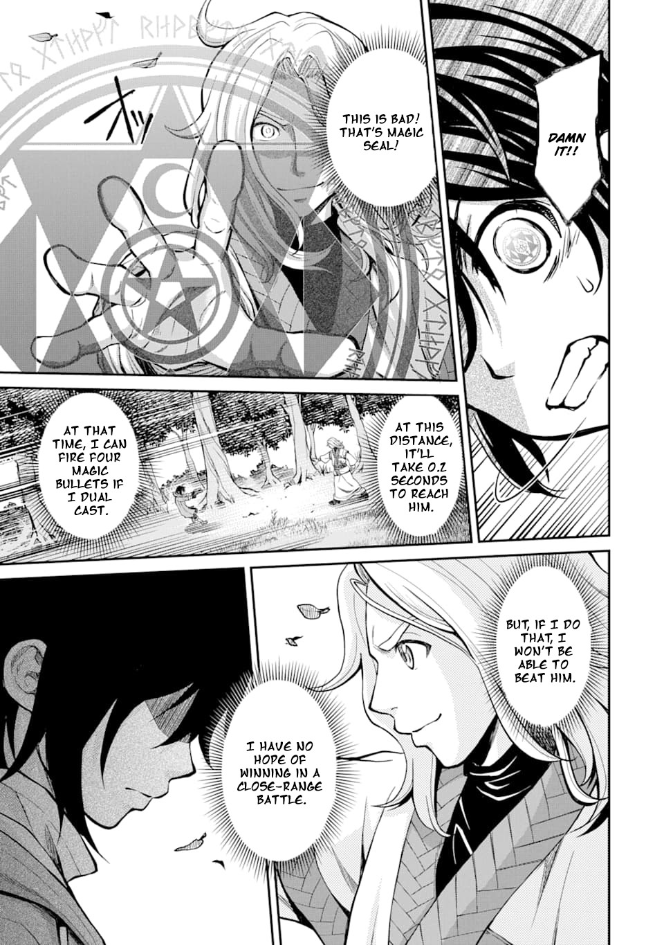 Saisoku Musou no B-kyuu Mahou Tsukai: Ippatsu Utareru Mae ni Senpatsu Uchikaesu! Chapter 2 page 31 - Chapter 2