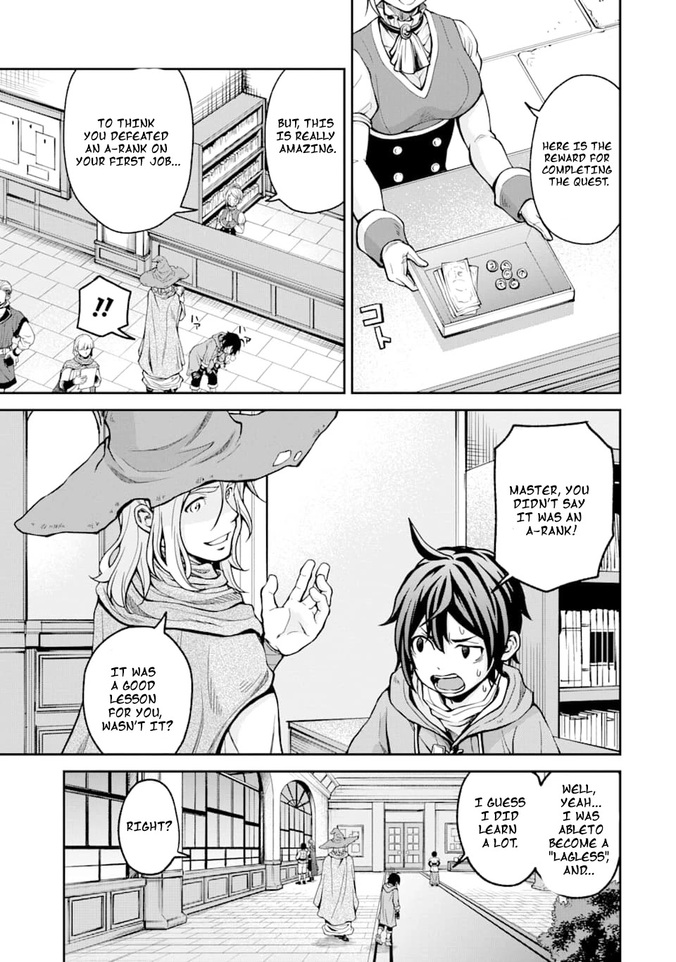 Saisoku Musou no B-kyuu Mahou Tsukai: Ippatsu Utareru Mae ni Senpatsu Uchikaesu! Chapter 2 page 4 - Chapter 2