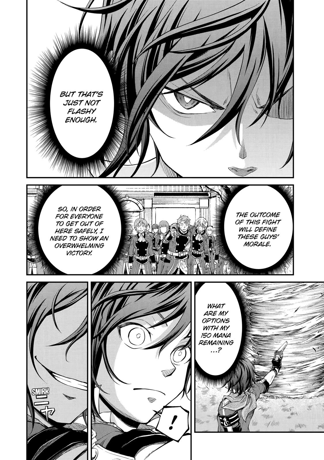 Saisoku Musou no B-kyuu Mahou Tsukai: Ippatsu Utareru Mae ni Senpatsu Uchikaesu! Chapter 21 page 23 - Chapter 21