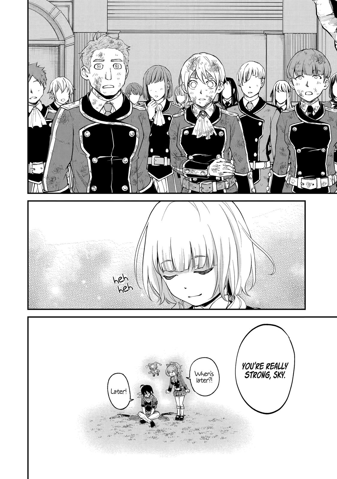 Saisoku Musou no B-kyuu Mahou Tsukai: Ippatsu Utareru Mae ni Senpatsu Uchikaesu! Chapter 21 page 30 - Chapter 21