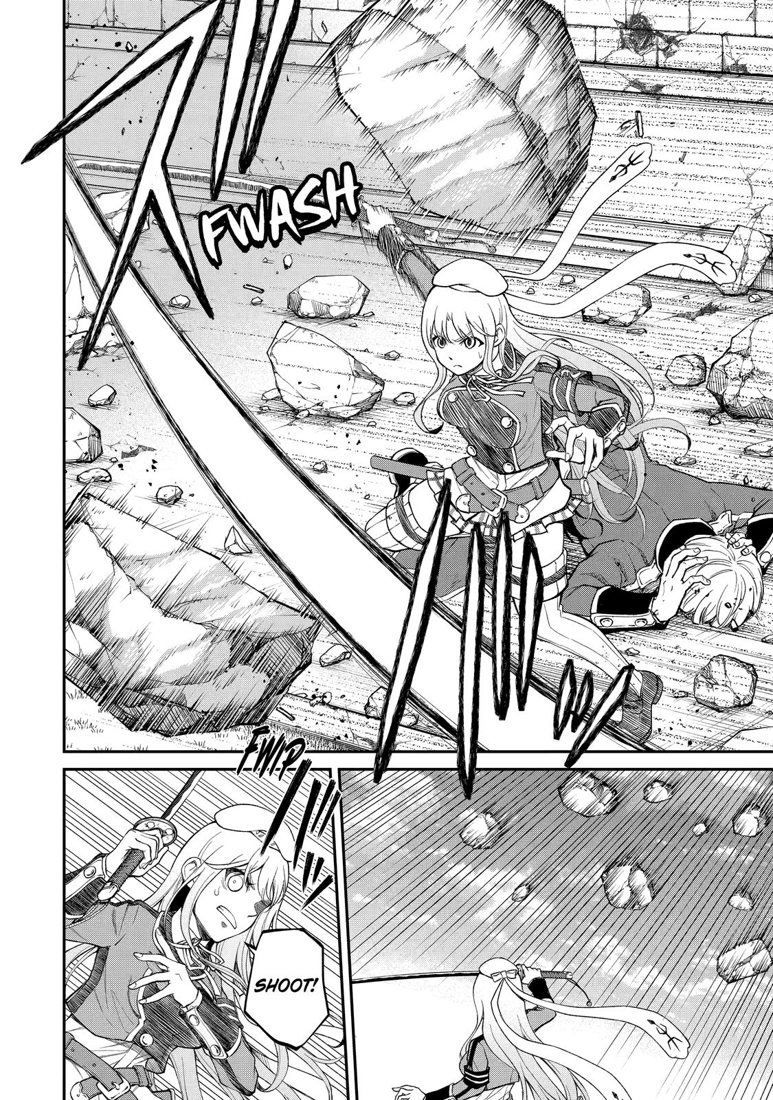 Saisoku Musou no B-kyuu Mahou Tsukai: Ippatsu Utareru Mae ni Senpatsu Uchikaesu! Chapter 22 page 11 - Chapter 22