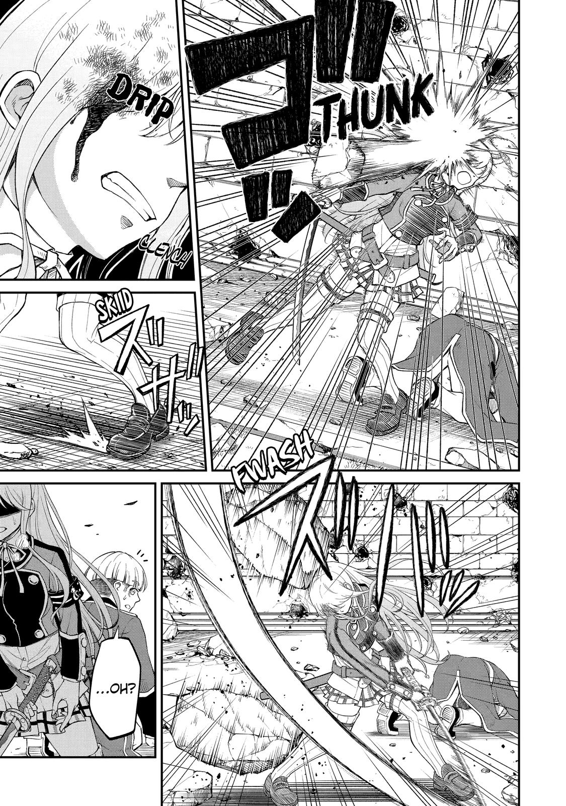 Saisoku Musou no B-kyuu Mahou Tsukai: Ippatsu Utareru Mae ni Senpatsu Uchikaesu! Chapter 22 page 12 - Chapter 22