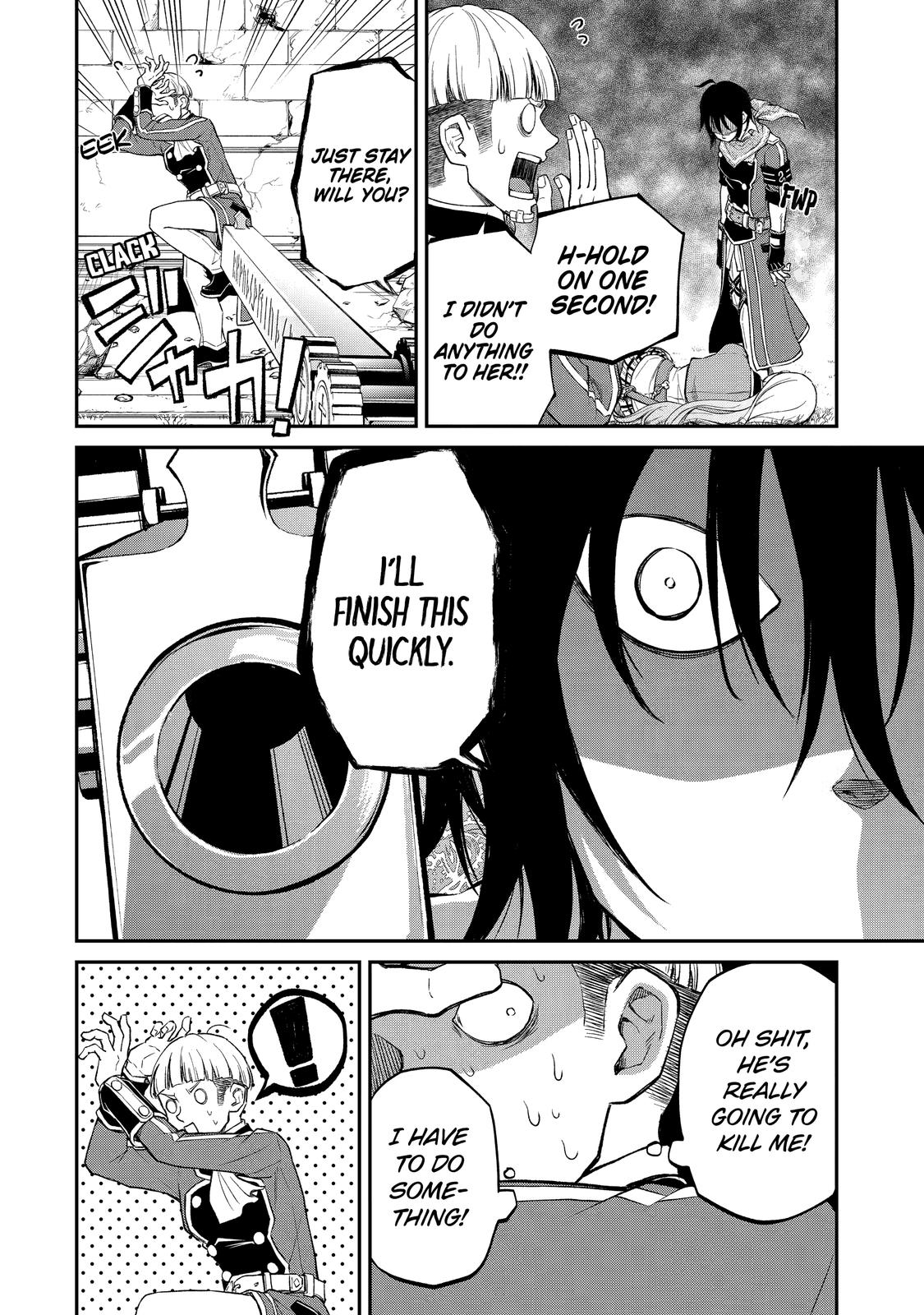 Saisoku Musou no B-kyuu Mahou Tsukai: Ippatsu Utareru Mae ni Senpatsu Uchikaesu! Chapter 22 page 17 - Chapter 22