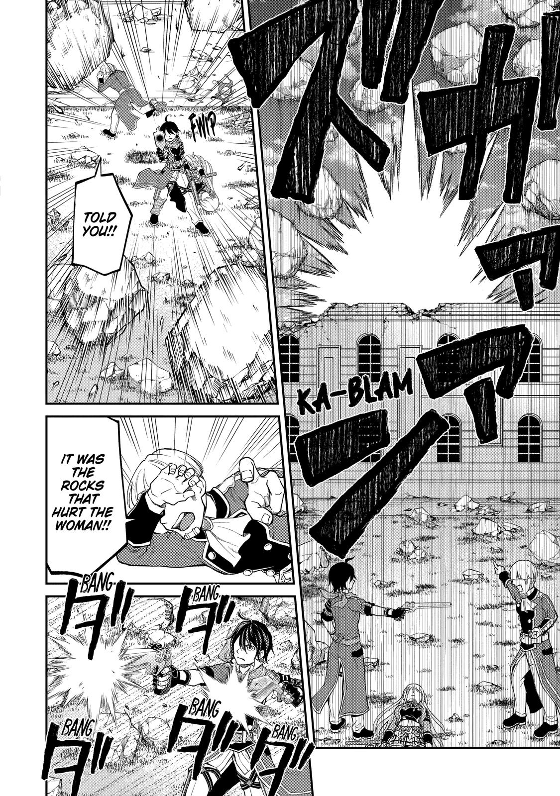 Saisoku Musou no B-kyuu Mahou Tsukai: Ippatsu Utareru Mae ni Senpatsu Uchikaesu! Chapter 22 page 21 - Chapter 22