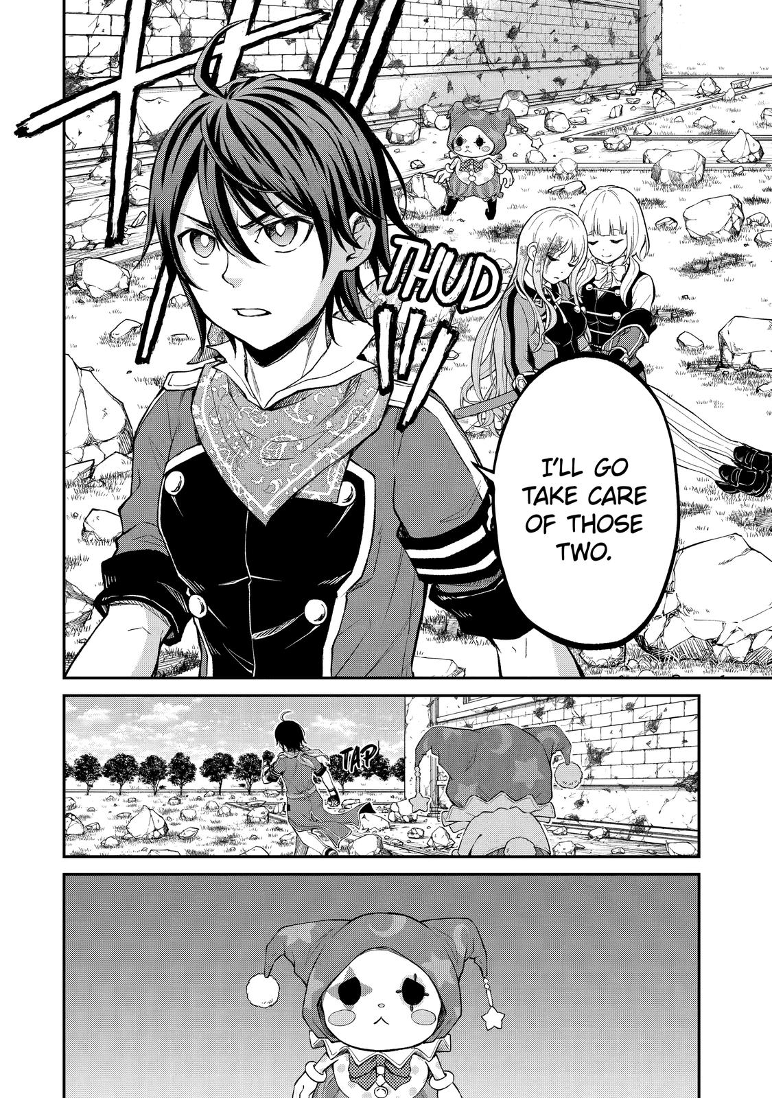 Saisoku Musou no B-kyuu Mahou Tsukai: Ippatsu Utareru Mae ni Senpatsu Uchikaesu! Chapter 22 page 27 - Chapter 22