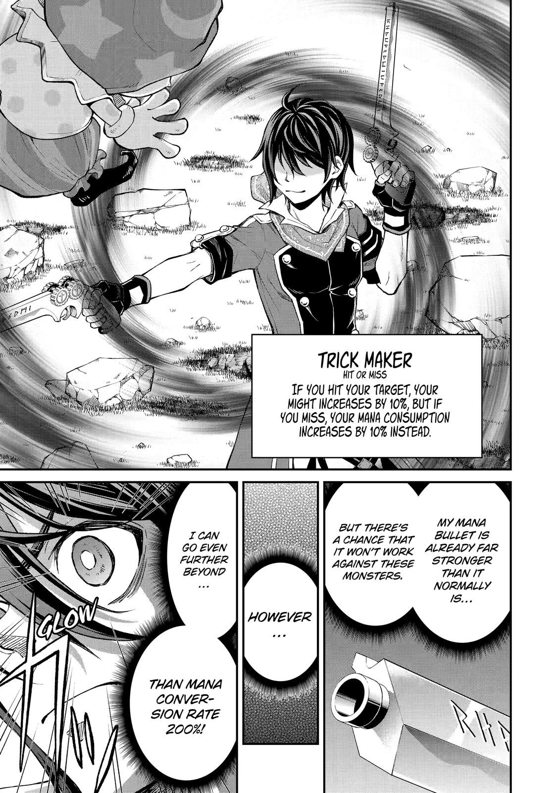Saisoku Musou no B-kyuu Mahou Tsukai: Ippatsu Utareru Mae ni Senpatsu Uchikaesu! Chapter 23 page 15 - Chapter 23