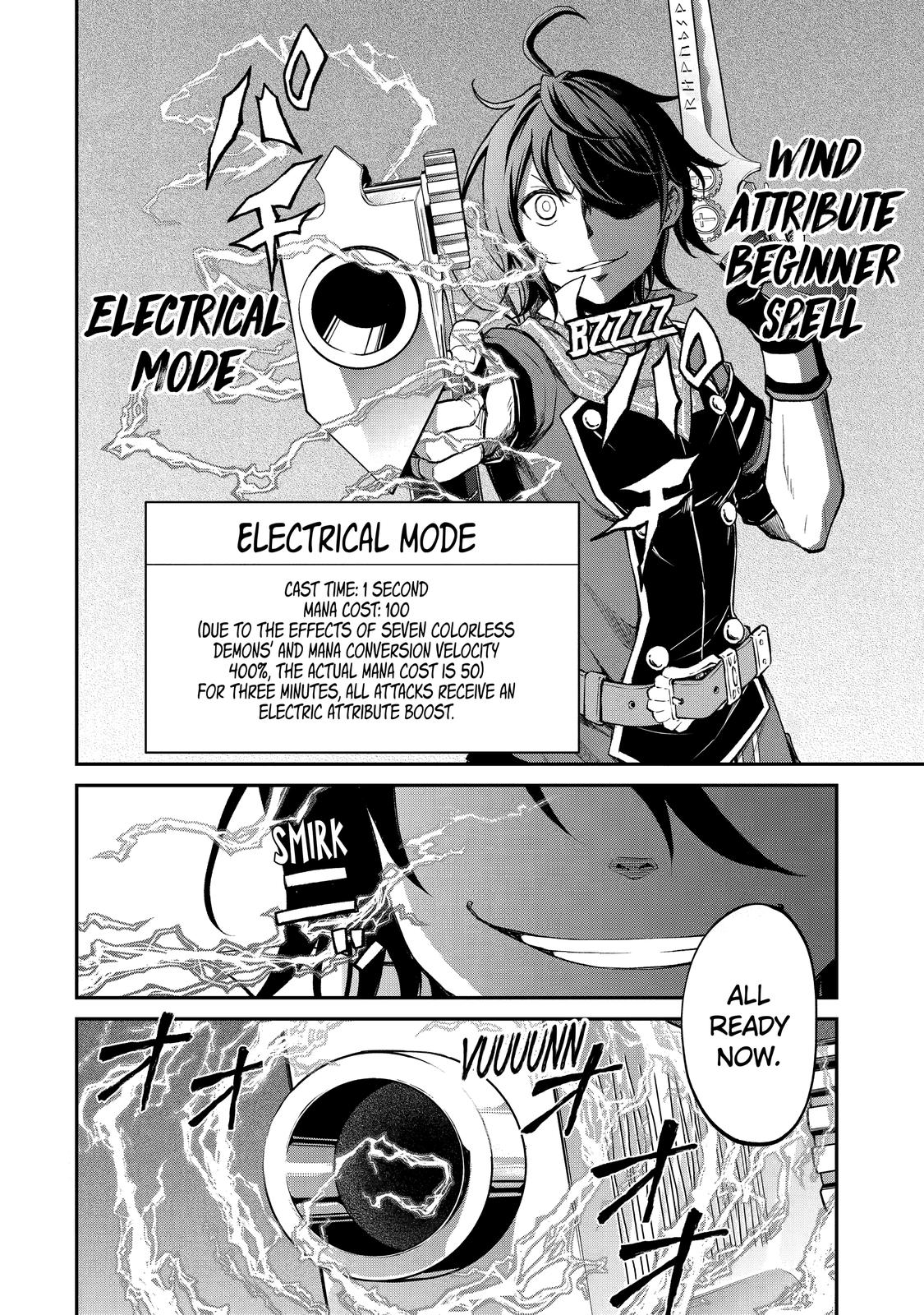Saisoku Musou no B-kyuu Mahou Tsukai: Ippatsu Utareru Mae ni Senpatsu Uchikaesu! Chapter 23 page 19 - Chapter 23