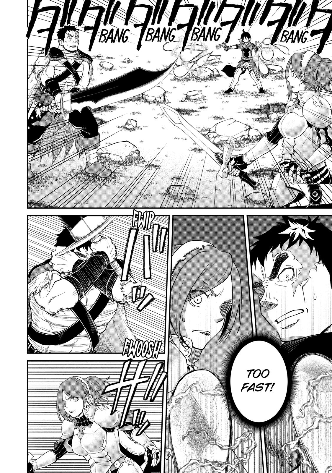 Saisoku Musou no B-kyuu Mahou Tsukai: Ippatsu Utareru Mae ni Senpatsu Uchikaesu! Chapter 23 page 23 - Chapter 23