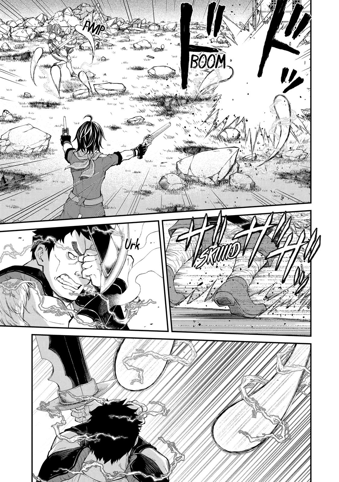 Saisoku Musou no B-kyuu Mahou Tsukai: Ippatsu Utareru Mae ni Senpatsu Uchikaesu! Chapter 23 page 24 - Chapter 23