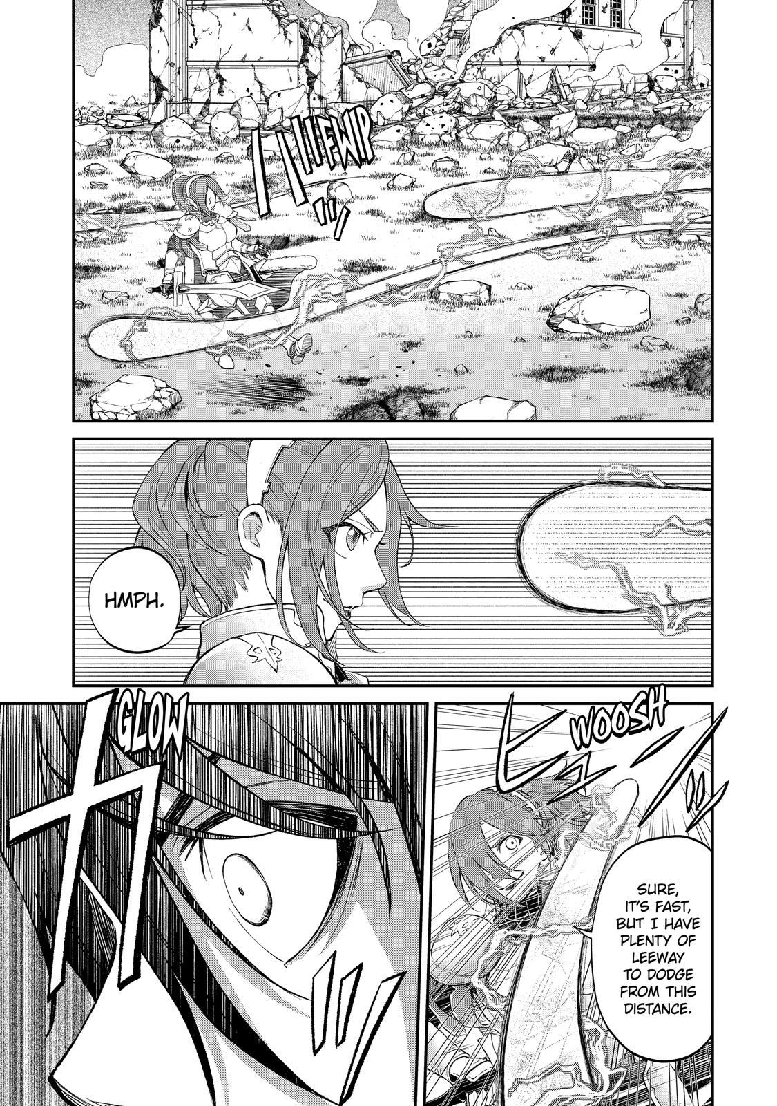 Saisoku Musou no B-kyuu Mahou Tsukai: Ippatsu Utareru Mae ni Senpatsu Uchikaesu! Chapter 23 page 26 - Chapter 23