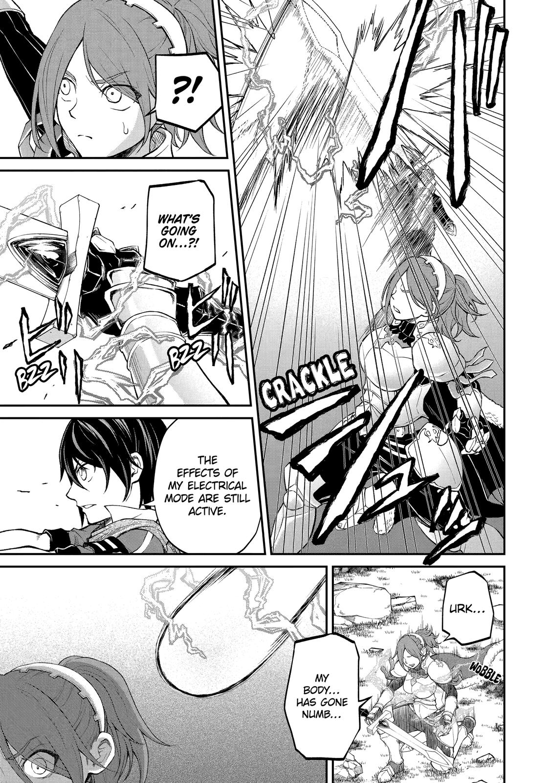Saisoku Musou no B-kyuu Mahou Tsukai: Ippatsu Utareru Mae ni Senpatsu Uchikaesu! Chapter 23 page 28 - Chapter 23