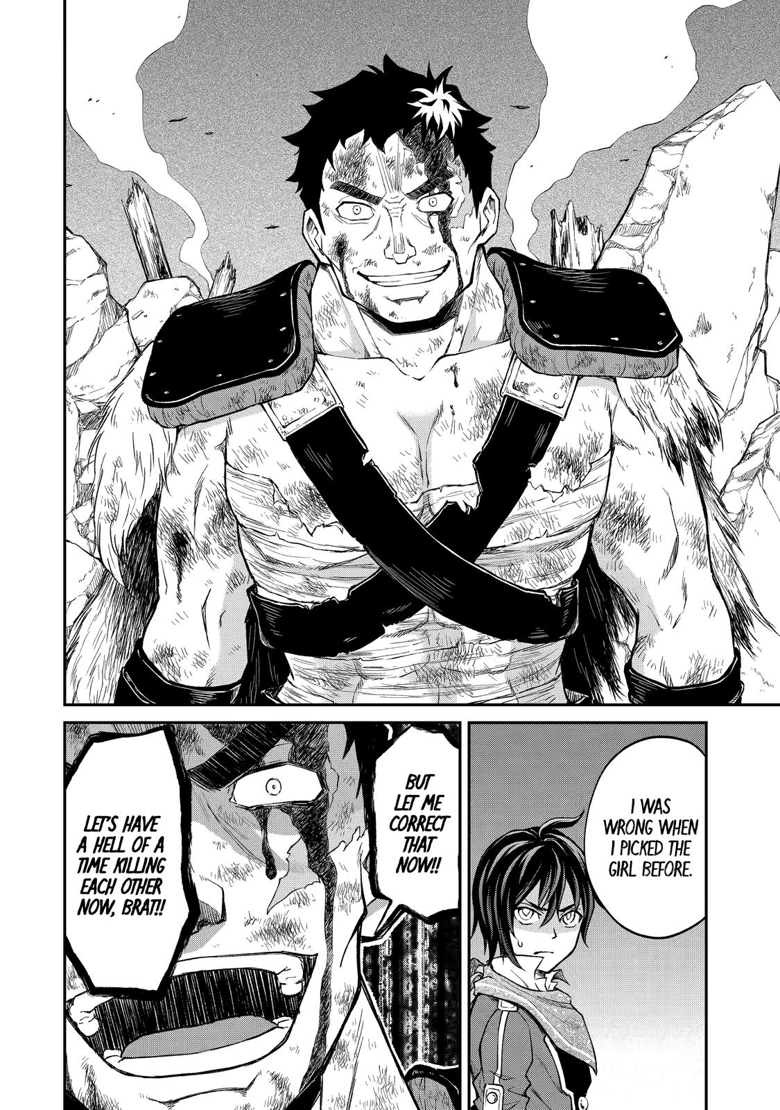 Saisoku Musou no B-kyuu Mahou Tsukai: Ippatsu Utareru Mae ni Senpatsu Uchikaesu! Chapter 23 page 32 - Chapter 23
