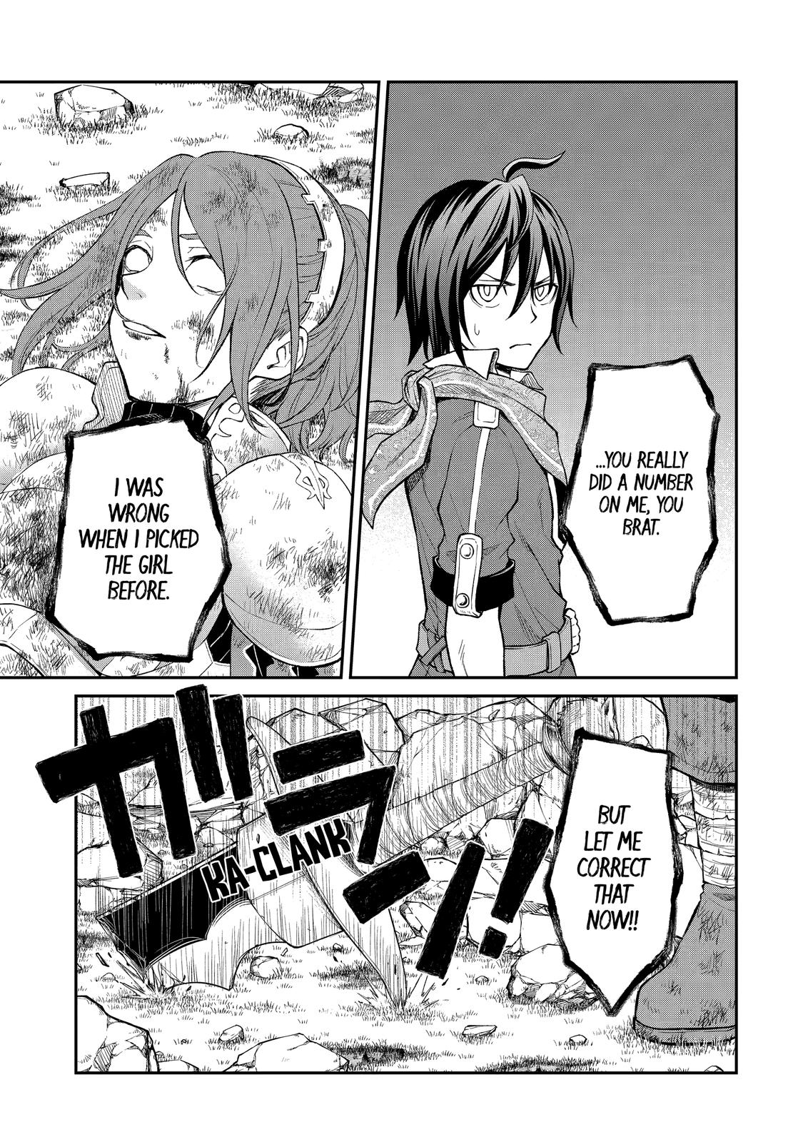 Saisoku Musou no B-kyuu Mahou Tsukai: Ippatsu Utareru Mae ni Senpatsu Uchikaesu! Chapter 24 page 1 - Chapter 24
