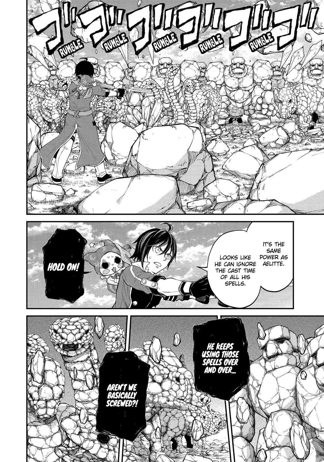Saisoku Musou no B-kyuu Mahou Tsukai: Ippatsu Utareru Mae ni Senpatsu Uchikaesu! Chapter 24 page 17 - Chapter 24