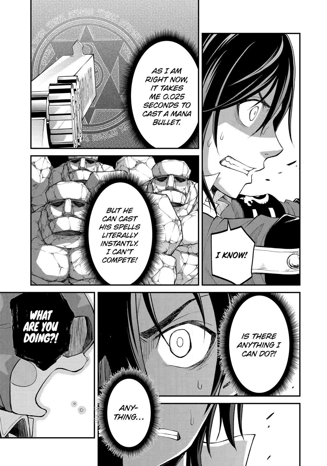 Saisoku Musou no B-kyuu Mahou Tsukai: Ippatsu Utareru Mae ni Senpatsu Uchikaesu! Chapter 24 page 18 - Chapter 24
