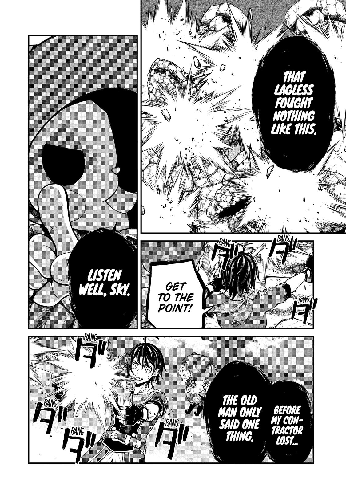 Saisoku Musou no B-kyuu Mahou Tsukai: Ippatsu Utareru Mae ni Senpatsu Uchikaesu! Chapter 24 page 25 - Chapter 24