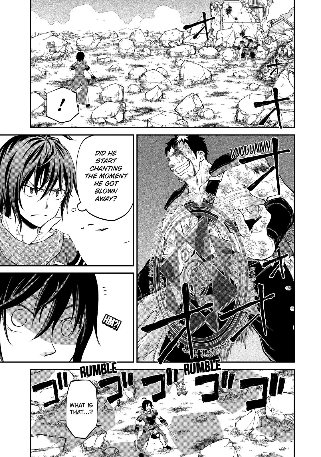 Saisoku Musou no B-kyuu Mahou Tsukai: Ippatsu Utareru Mae ni Senpatsu Uchikaesu! Chapter 24 page 3 - Chapter 24