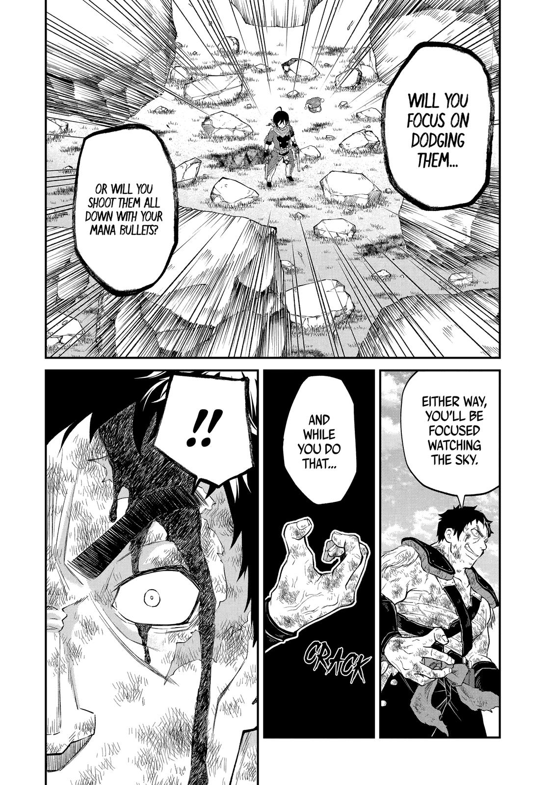 Saisoku Musou no B-kyuu Mahou Tsukai: Ippatsu Utareru Mae ni Senpatsu Uchikaesu! Chapter 24 page 7 - Chapter 24