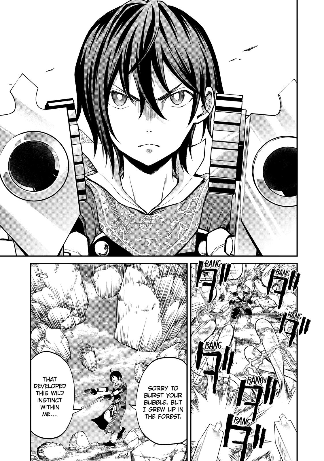 Saisoku Musou no B-kyuu Mahou Tsukai: Ippatsu Utareru Mae ni Senpatsu Uchikaesu! Chapter 24 page 8 - Chapter 24
