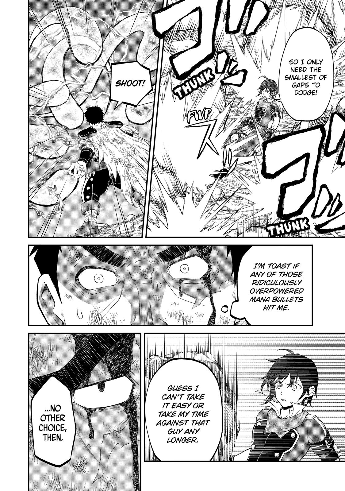 Saisoku Musou no B-kyuu Mahou Tsukai: Ippatsu Utareru Mae ni Senpatsu Uchikaesu! Chapter 24 page 9 - Chapter 24