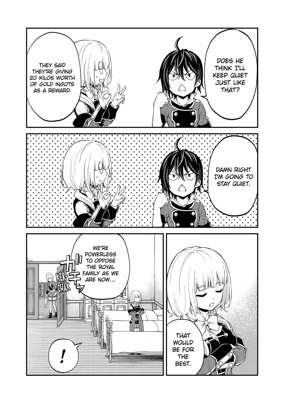 Saisoku Musou no B-kyuu Mahou Tsukai: Ippatsu Utareru Mae ni Senpatsu Uchikaesu! Chapter 25 page 23 - Chapter 25