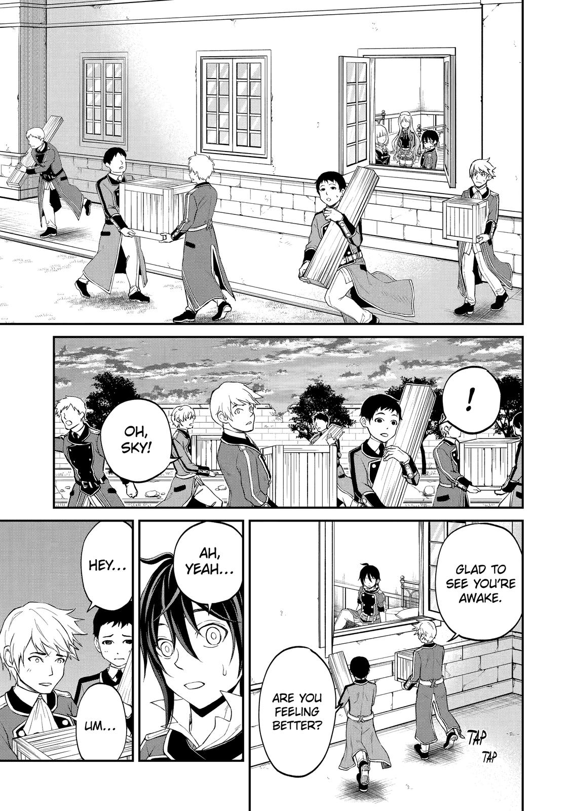 Saisoku Musou no B-kyuu Mahou Tsukai: Ippatsu Utareru Mae ni Senpatsu Uchikaesu! Chapter 25 page 27 - Chapter 25