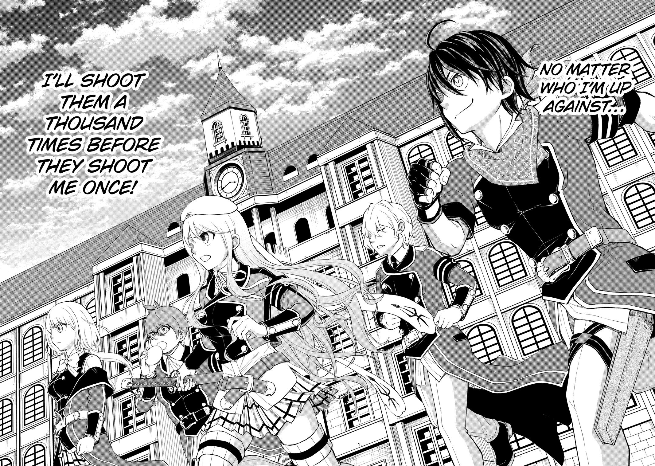 Saisoku Musou no B-kyuu Mahou Tsukai: Ippatsu Utareru Mae ni Senpatsu Uchikaesu! Chapter 26 page 43 - Chapter 26 [END]