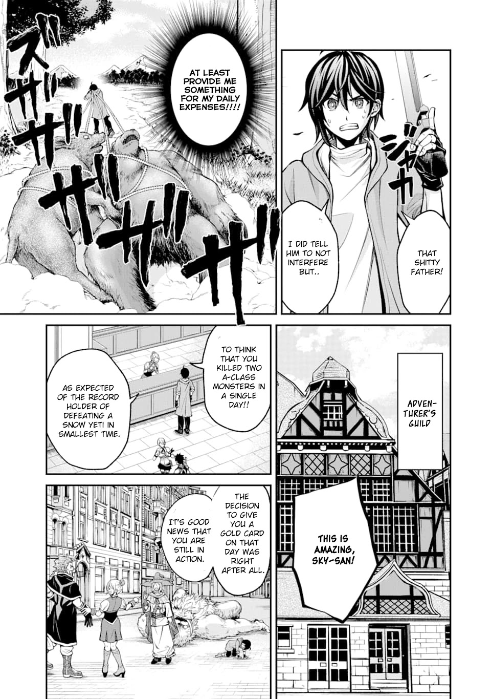 Saisoku Musou no B-kyuu Mahou Tsukai: Ippatsu Utareru Mae ni Senpatsu Uchikaesu! Chapter 3 page 10 - Chapter 3