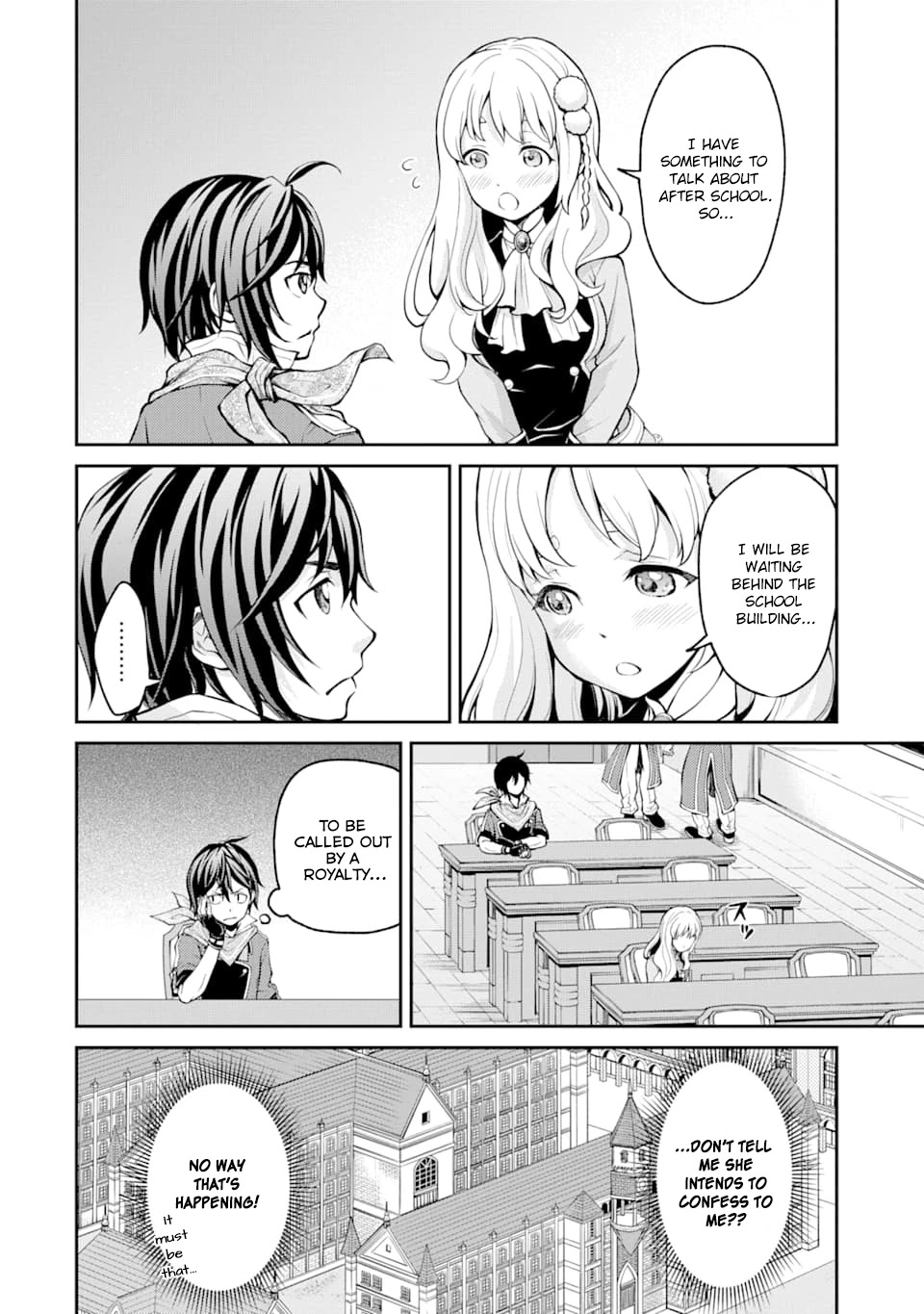 Saisoku Musou no B-kyuu Mahou Tsukai: Ippatsu Utareru Mae ni Senpatsu Uchikaesu! Chapter 3 page 23 - Chapter 3
