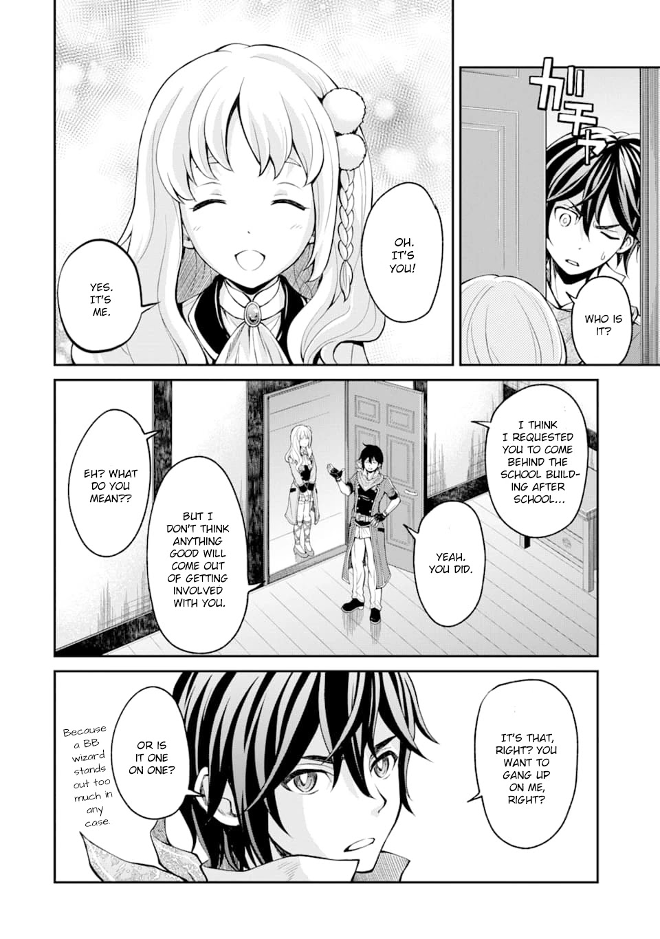 Saisoku Musou no B-kyuu Mahou Tsukai: Ippatsu Utareru Mae ni Senpatsu Uchikaesu! Chapter 3 page 25 - Chapter 3