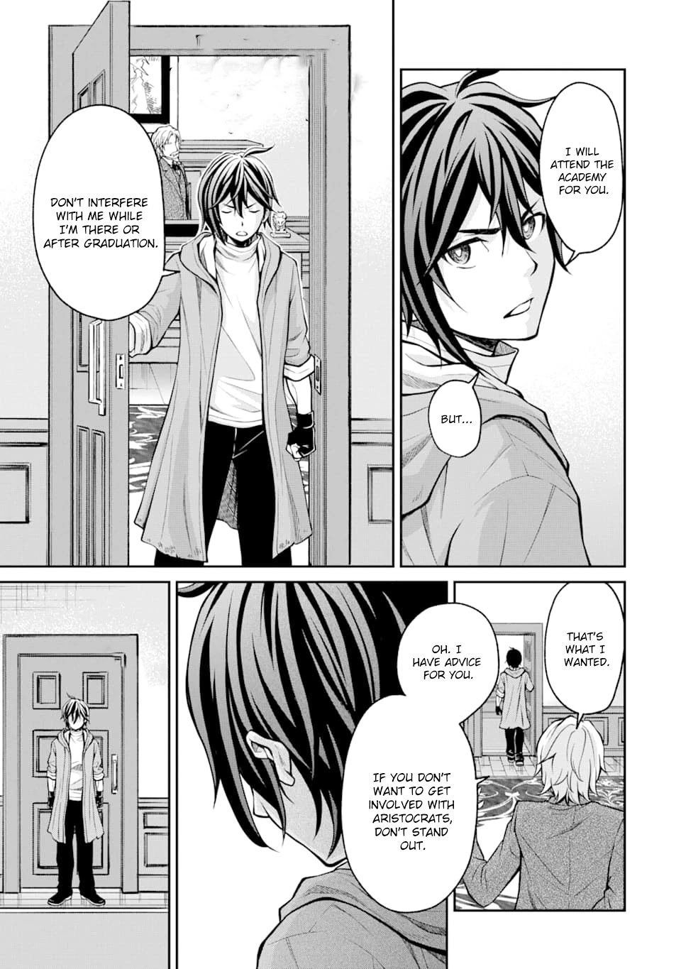 Saisoku Musou no B-kyuu Mahou Tsukai: Ippatsu Utareru Mae ni Senpatsu Uchikaesu! Chapter 3 page 8 - Chapter 3