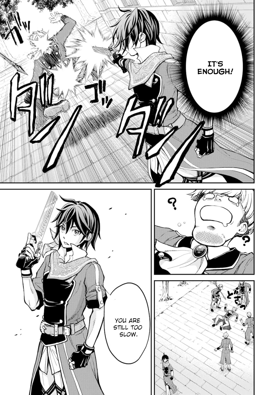 Saisoku Musou no B-kyuu Mahou Tsukai: Ippatsu Utareru Mae ni Senpatsu Uchikaesu! Chapter 4 page 12 - Chapter 4