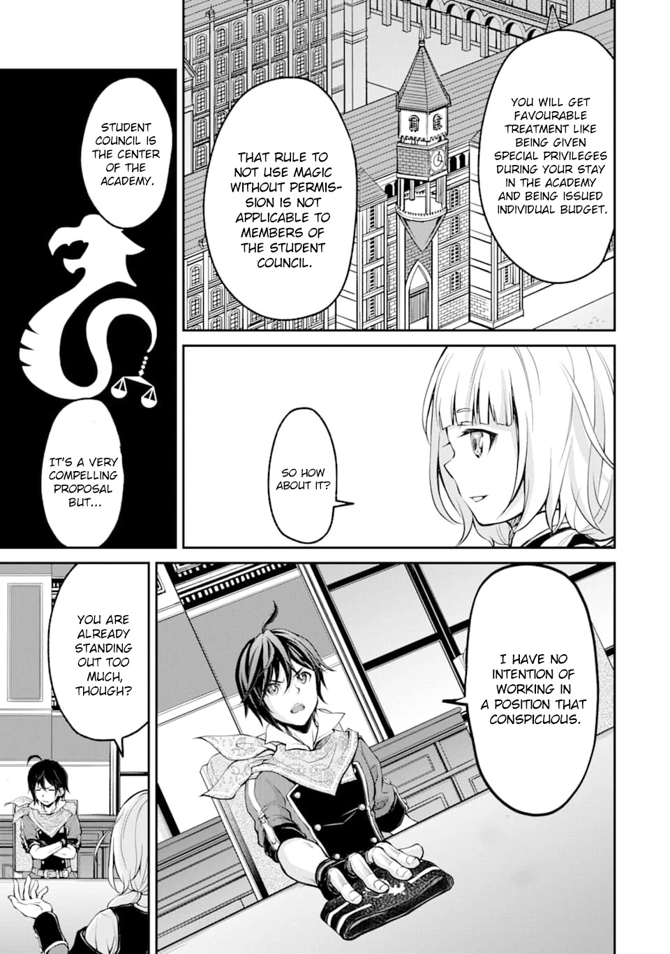 Saisoku Musou no B-kyuu Mahou Tsukai: Ippatsu Utareru Mae ni Senpatsu Uchikaesu! Chapter 4 page 28 - Chapter 4