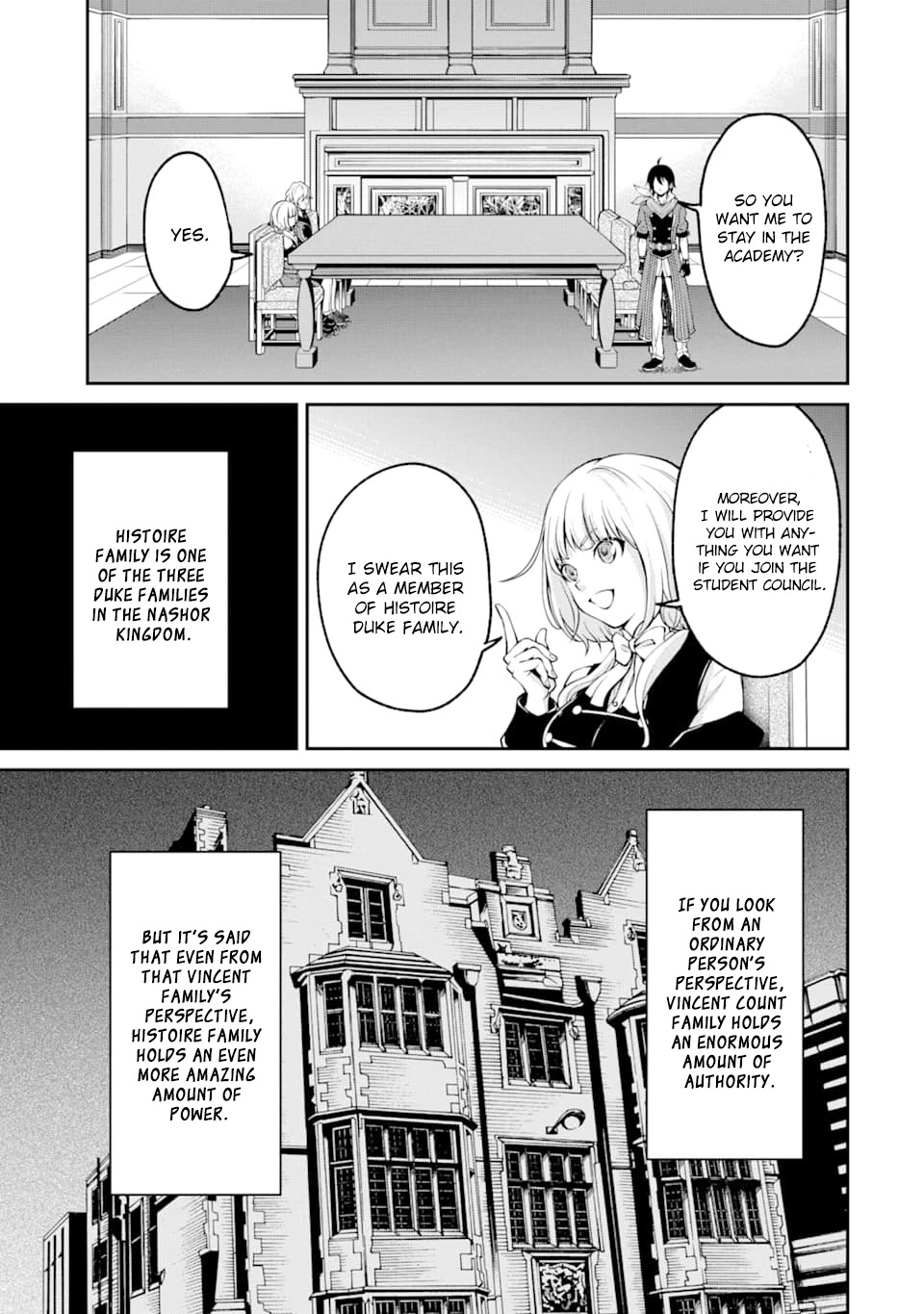 Saisoku Musou no B-kyuu Mahou Tsukai: Ippatsu Utareru Mae ni Senpatsu Uchikaesu! Chapter 4 page 34 - Chapter 4
