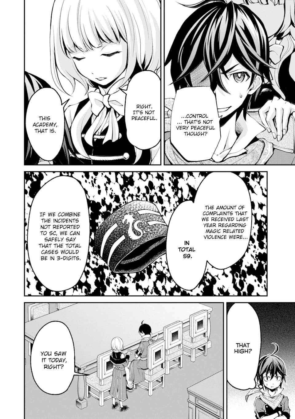Saisoku Musou no B-kyuu Mahou Tsukai: Ippatsu Utareru Mae ni Senpatsu Uchikaesu! Chapter 4 page 37 - Chapter 4