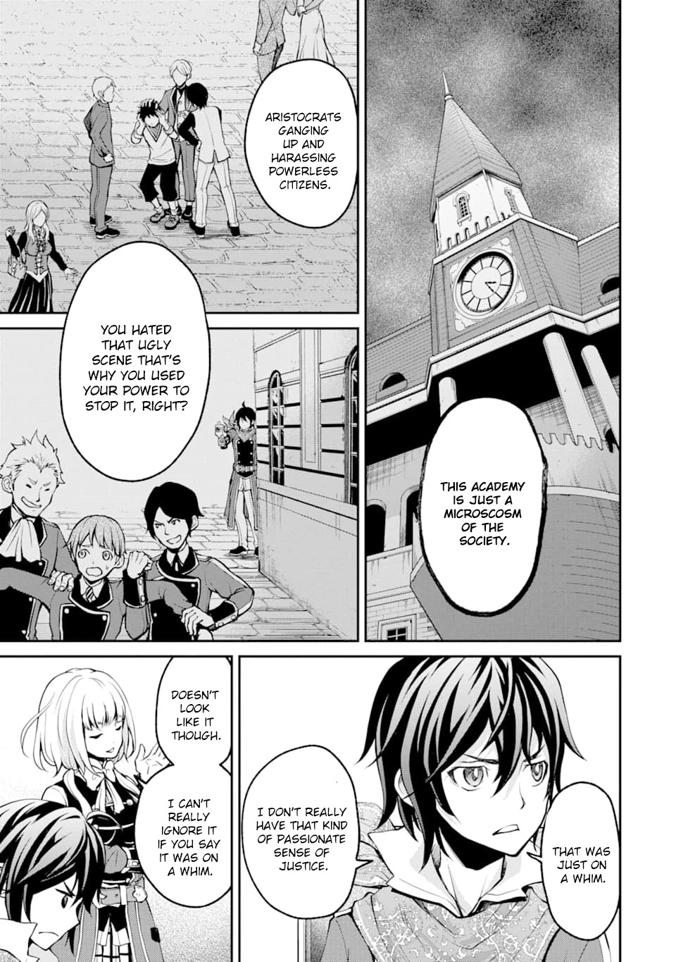 Saisoku Musou no B-kyuu Mahou Tsukai: Ippatsu Utareru Mae ni Senpatsu Uchikaesu! Chapter 4 page 38 - Chapter 4