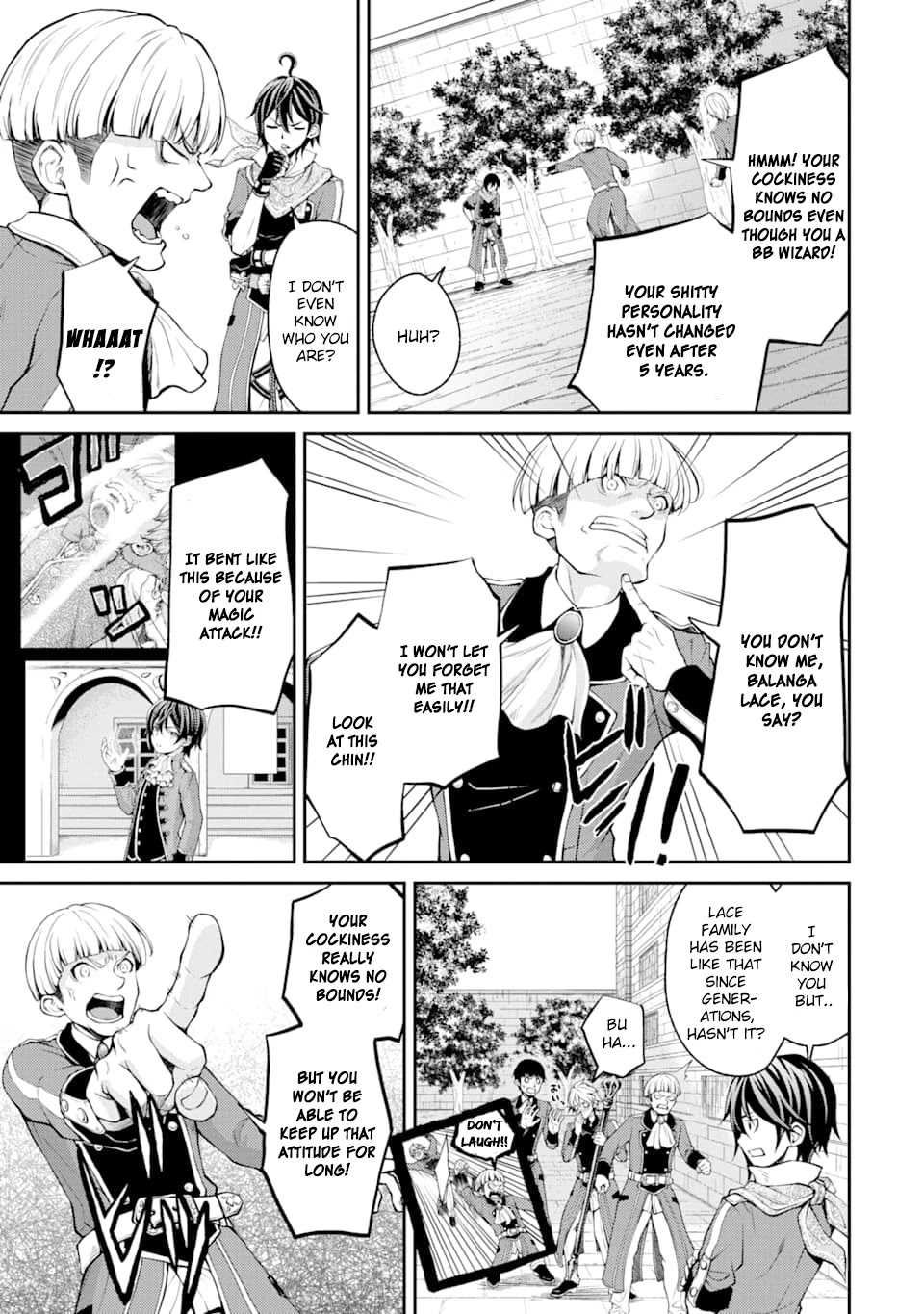 Saisoku Musou no B-kyuu Mahou Tsukai: Ippatsu Utareru Mae ni Senpatsu Uchikaesu! Chapter 4 page 4 - Chapter 4