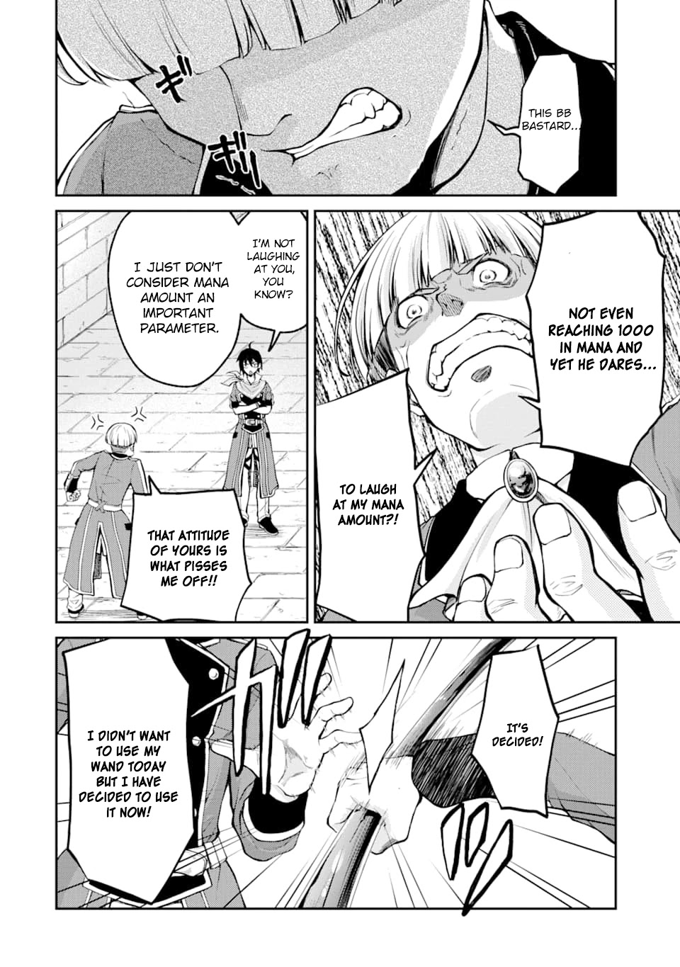 Saisoku Musou no B-kyuu Mahou Tsukai: Ippatsu Utareru Mae ni Senpatsu Uchikaesu! Chapter 4 page 7 - Chapter 4