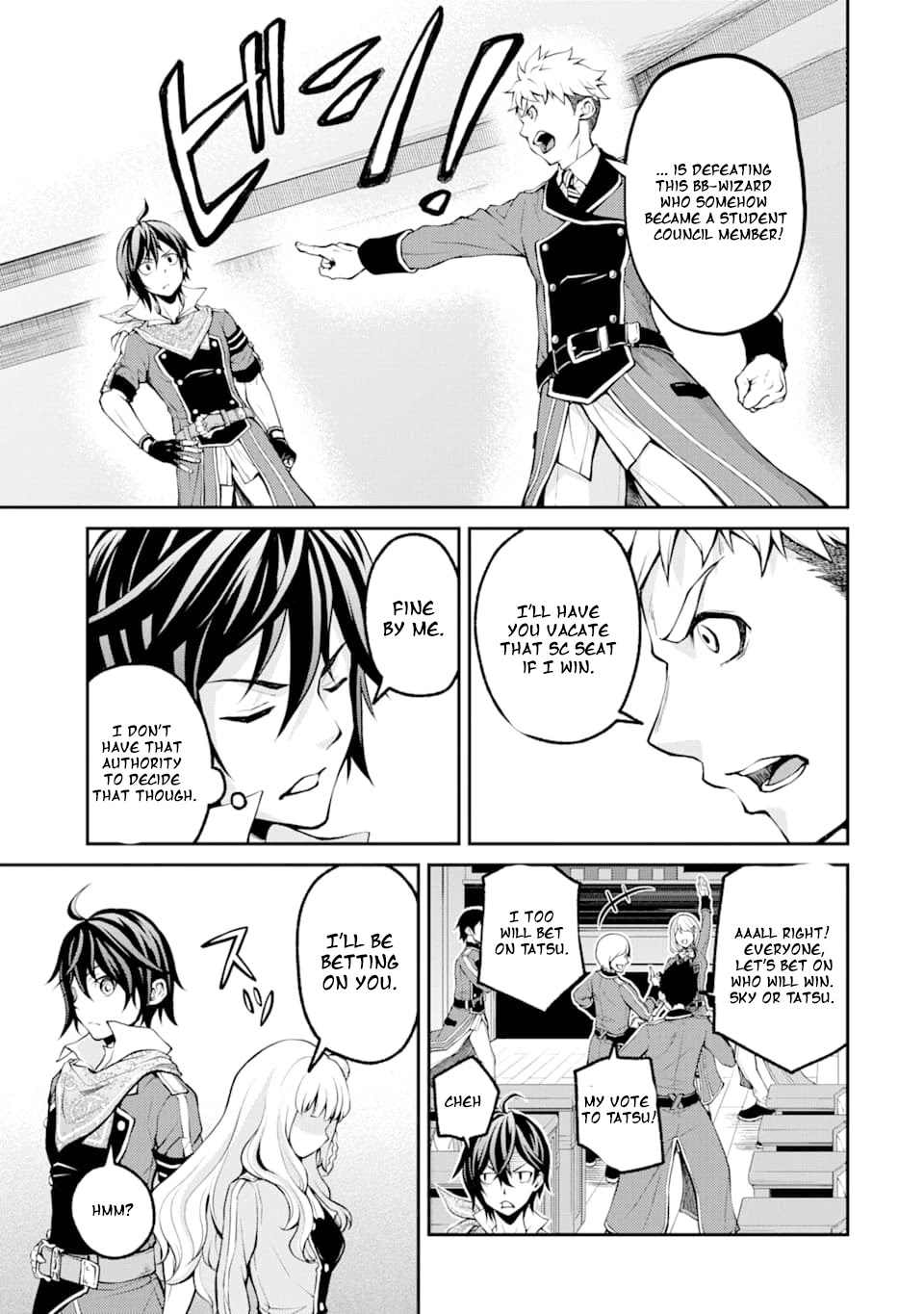 Saisoku Musou no B-kyuu Mahou Tsukai: Ippatsu Utareru Mae ni Senpatsu Uchikaesu! Chapter 5 page 14 - Chapter 5