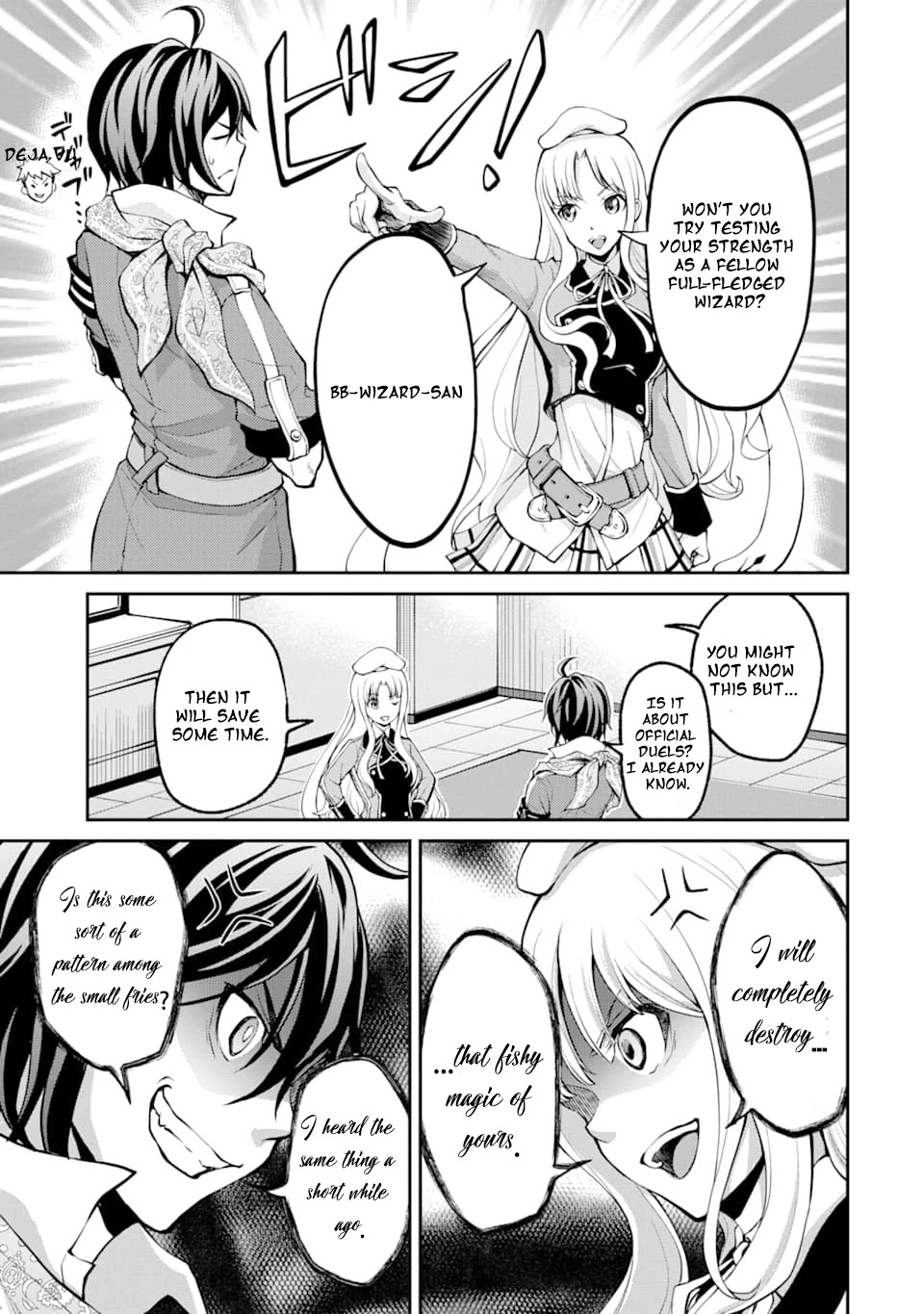 Saisoku Musou no B-kyuu Mahou Tsukai: Ippatsu Utareru Mae ni Senpatsu Uchikaesu! Chapter 5 page 20 - Chapter 5