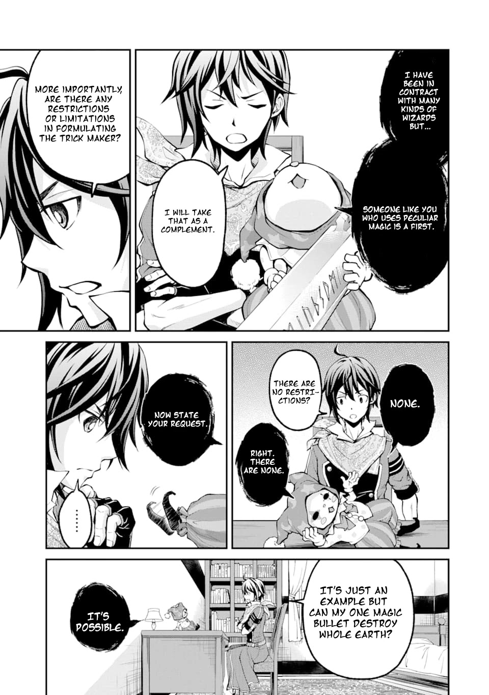 Saisoku Musou no B-kyuu Mahou Tsukai: Ippatsu Utareru Mae ni Senpatsu Uchikaesu! Chapter 5 page 24 - Chapter 5