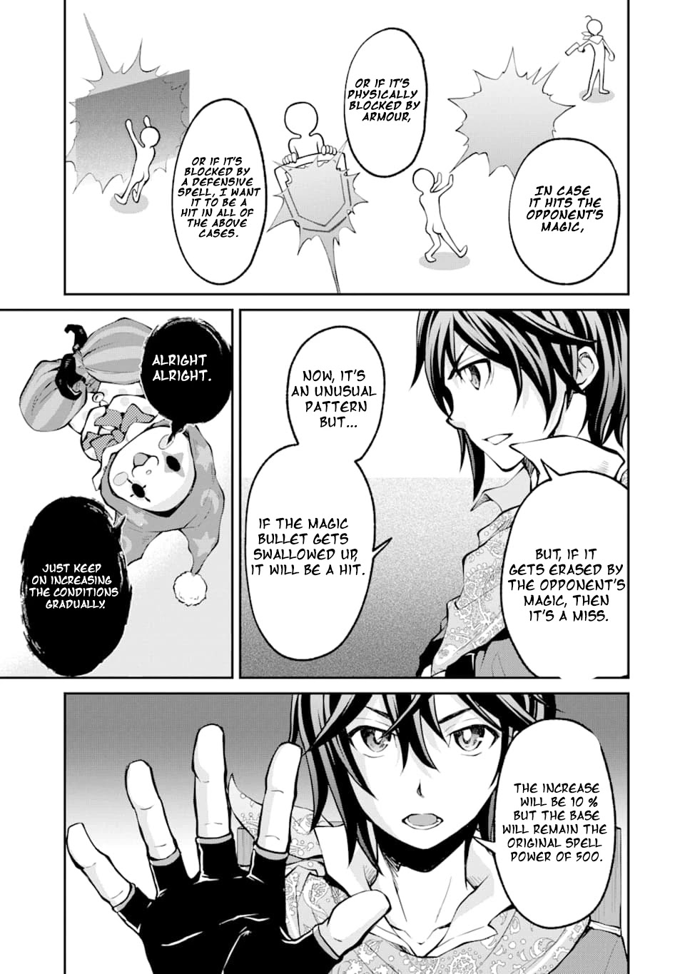Saisoku Musou no B-kyuu Mahou Tsukai: Ippatsu Utareru Mae ni Senpatsu Uchikaesu! Chapter 5 page 30 - Chapter 5