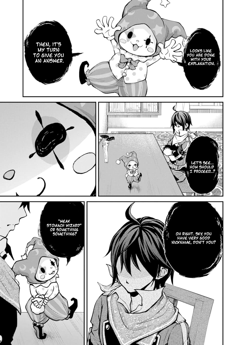 Saisoku Musou no B-kyuu Mahou Tsukai: Ippatsu Utareru Mae ni Senpatsu Uchikaesu! Chapter 5 page 32 - Chapter 5